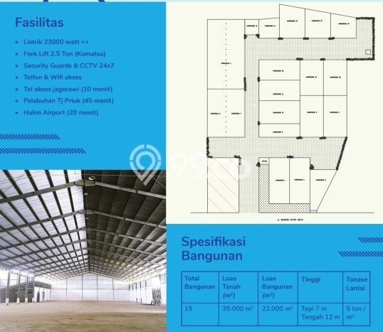 Gudang Kawasan Gunung Putri, Luas 1000m2m², Kawasan Premium, Siap Operasi Gudang Kawasan Gunung Putri, Luas 1000m2m², Kawasan Premium, Siap Operasi