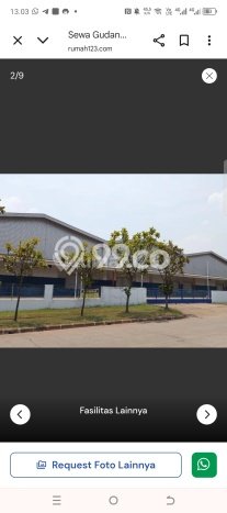 Gudang Disewakan Cepat di Tarumajaya Bekasi LB 27000m2 Gudang Disewakan Cepat di Tarumajaya Bekasi LB 27000m2