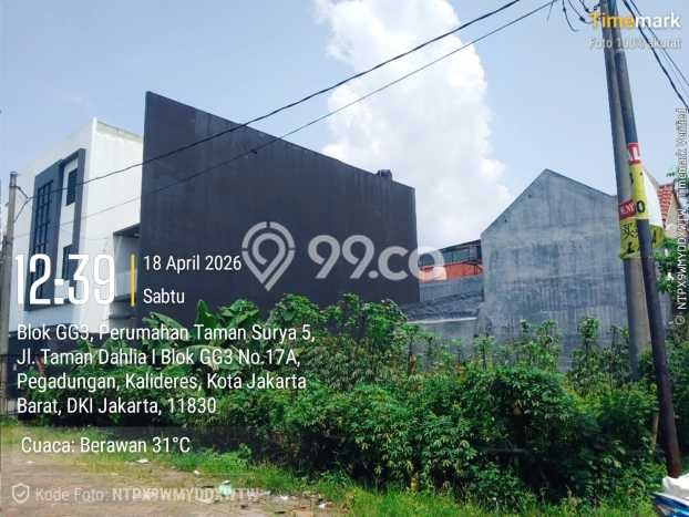 Lahan Dijual Lokasi Strategis di Jakarta Barat dengan Luas 342m2 Lahan Dijual Lokasi Strategis di Jakarta Barat dengan Luas 342m2