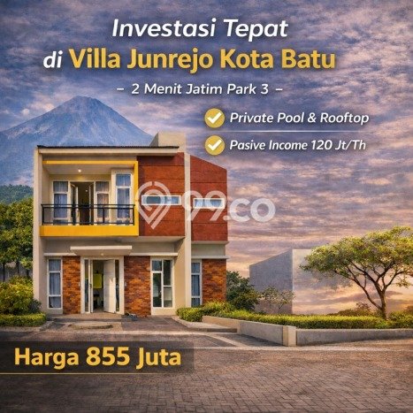 BISNIS POTENSIAL! Vila Kawasan Batu, Luas 66m2m², ROI Tinggi BISNIS POTENSIAL! Vila Kawasan Batu, Luas 66m2m², ROI Tinggi