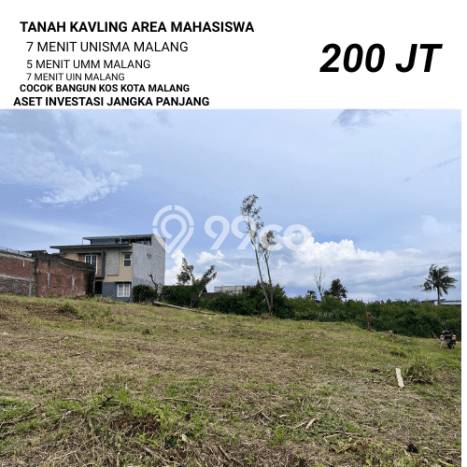 Tanah Kavling Dijual di Malang dengan Spesifikasi 72m2 Tanah Kavling Dijual di Malang dengan Spesifikasi 72m2