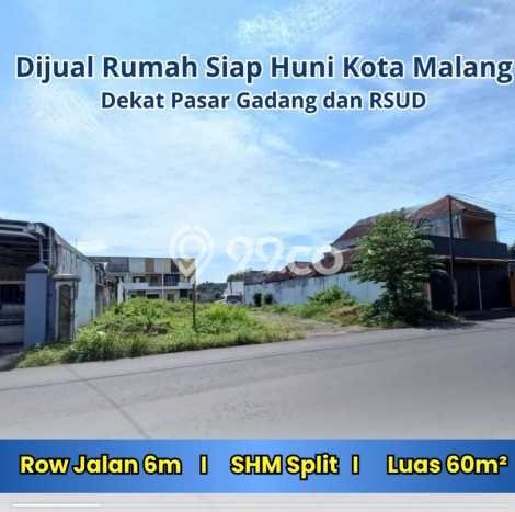Lahan Dijual Lokasi Strategis di Malang dengan Luas 60m2 Lahan Dijual Lokasi Strategis di Malang dengan Luas 60m2