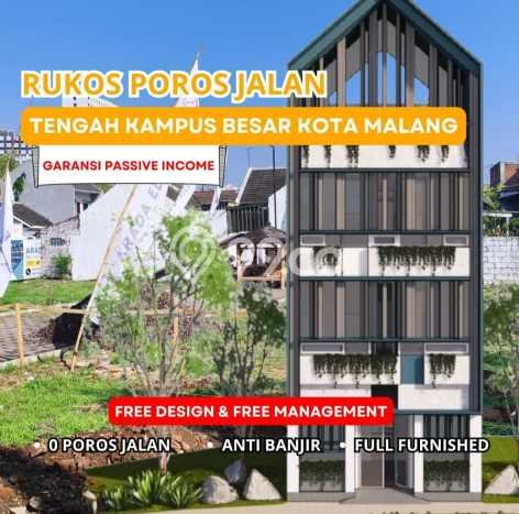 Cocok Untuk Investasi! For Sale Kost di Malang Kota 10 Kamar Cocok Untuk Investasi! For Sale Kost di Malang Kota 10 Kamar