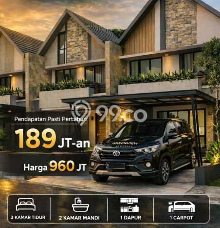 Vila Kawasan , Ukuran 99m2m², Ideal untuk berbagai keperluan Vila Kawasan , Ukuran 99m2m², Ideal untuk berbagai keperluan