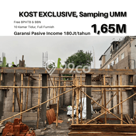Kost Dijual Lokasi Strategis Tunggulwulung Malang 10 Kamar Tidur Kost Dijual Lokasi Strategis Tunggulwulung Malang 10 Kamar Tidur