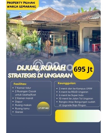 Jual Rumah Favorit Siap Huni LB 217m2 di Semarang Selatan, Semarang Jual Rumah Favorit Siap Huni LB 217m2 di Semarang Selatan, Semarang