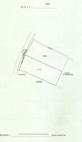 TANAH PROSPEKTIF! Tanah Kawasan , Luas 2265m2m², Tepi Jalan Utama TANAH PROSPEKTIF! Tanah Kawasan , Luas 2265m2m², Tepi Jalan Utama