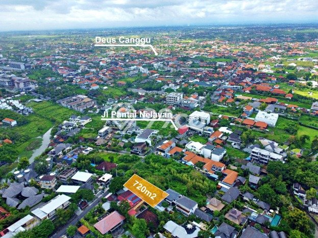 Kavling Tanah untuk Dijual di Canggu, Badung, Luas 720m2 Kavling Tanah untuk Dijual di Canggu, Badung, Luas 720m2