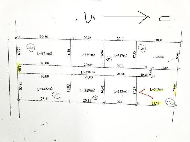Tanah Dijual di Badung Seluas 550m2 Strategis Tanah Dijual di Badung Seluas 550m2 Strategis