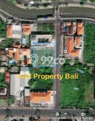 Tanah Kawasan Dewi Sri, Luas 1600m², Akses Dewi Sri, Badung, Badung Tanah Kawasan Dewi Sri, Luas 1600m², Akses Dewi Sri, Badung, Badung