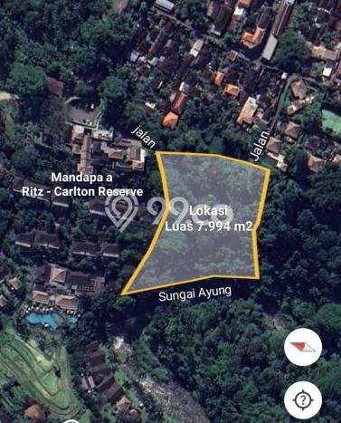 Tanah di Ubud, Gianyar Luas 8000m2 Dijual Segera Tanah di Ubud, Gianyar Luas 8000m2 Dijual Segera