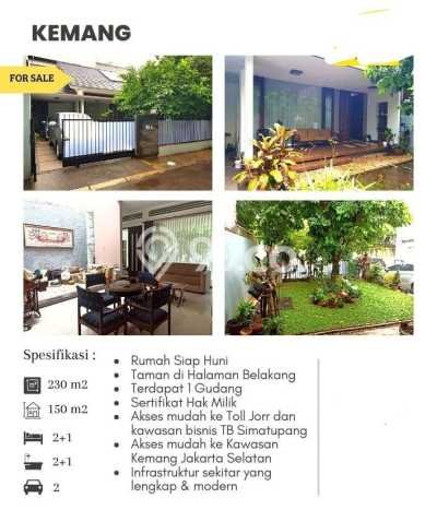 Ready to Use! Premium House LT 230m2 Desain Modern di Kemang Ready to Use! Premium House LT 230m2 Desain Modern di Kemang