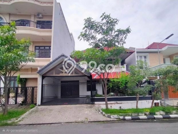 Rumah Elit Modern Tanpa Renovasi di Sutorejo Surabaya Rumah Elit Modern Tanpa Renovasi di Sutorejo Surabaya