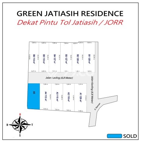 Tanah Investasi Dijual di Bekasi Punya Luas 114m2 Tanah Investasi Dijual di Bekasi Punya Luas 114m2