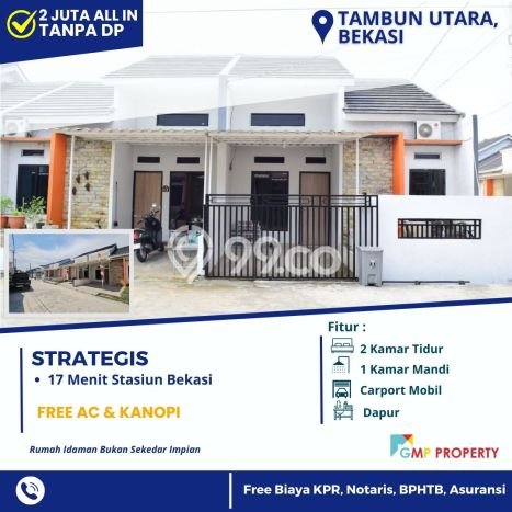 Jual Rumah Favorit Siap Huni LB 36m2 di Bekasi Timur, Bekasi Jual Rumah Favorit Siap Huni LB 36m2 di Bekasi Timur, Bekasi