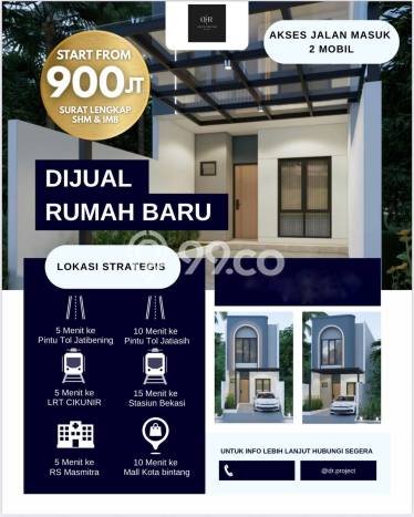 Rumah Minimalis 3 KT LT 78m2 di Jatikramat Rumah Minimalis 3 KT LT 78m2 di Jatikramat