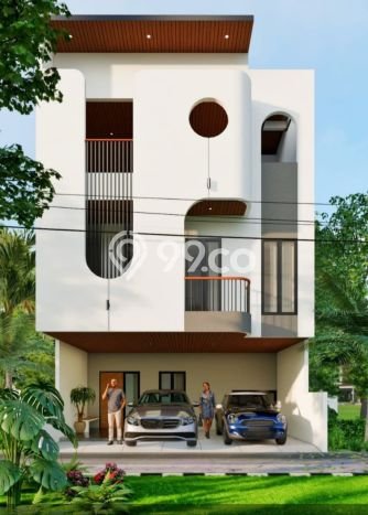 Rumah Modern 5 Kamar LT 60m2 di Rawamangun Rumah Modern 5 Kamar LT 60m2 di Rawamangun
