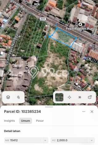 Dijual Tanah Lokasi Nusa Dua, Badung Seluas 16765m2 Dijual Tanah Lokasi Nusa Dua, Badung Seluas 16765m2