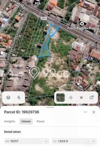 Dijual Tanah Lokasi Nusa Dua, Badung Seluas 16765m2 Dijual Tanah Lokasi Nusa Dua, Badung Seluas 16765m2