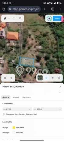 Tanah Area Berkembang Kawasan Ungasan, Luas 1059m², Lingkungan Nyaman, Dekat Ungasan, Badung, Badung Tanah Area Berkembang Kawasan Ungasan, Luas 1059m², Lingkungan Nyaman, Dekat Ungasan, Badung, Badung