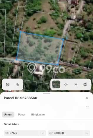 Tanah Lokasi Potensial Kawasan Jimbaran, Luas 3000m², Akses ke Fasilitas, Lingkungan Asri Tanah Lokasi Potensial Kawasan Jimbaran, Luas 3000m², Akses ke Fasilitas, Lingkungan Asri