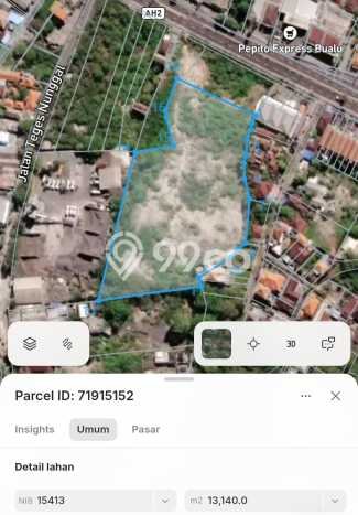 Dijual Tanah Lokasi Nusa Dua, Badung Seluas 16765m2 Dijual Tanah Lokasi Nusa Dua, Badung Seluas 16765m2
