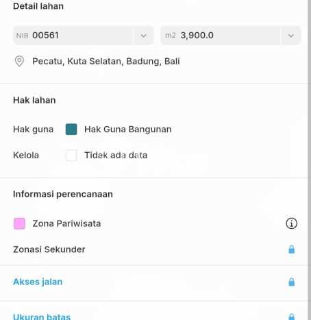 Dijual Tanah Area Potensial Kawasan Pecatu, Luas 67000m², Lingkungan Asri Dijual Tanah Area Potensial Kawasan Pecatu, Luas 67000m², Lingkungan Asri