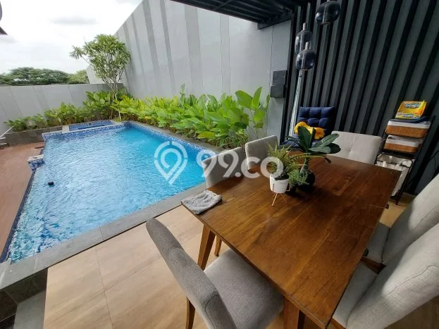 Ready to Use! Luxury House LT 495m2 Desain Elegan di Lengkong Kulon Ready to Use! Luxury House LT 495m2 Desain Elegan di Lengkong Kulon