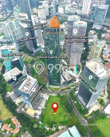 Kavling Tanah untuk Dijual di Mega Kuningan, Jakarta Selatan, Luas 6693m2 Kavling Tanah untuk Dijual di Mega Kuningan, Jakarta Selatan, Luas 6693m2