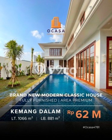 Rumah Luxury Modern Tanpa Renovasi di Kemang Jakarta Selatan Rumah Luxury Modern Tanpa Renovasi di Kemang Jakarta Selatan