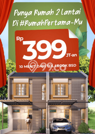 Rumah Minimalis Dijual di Pagedangan 2 Kamar dengan Luas Tanah 40m2 Rumah Minimalis Dijual di Pagedangan 2 Kamar dengan Luas Tanah 40m2