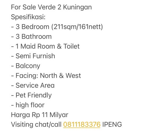 Paling Dicari! Apartemen Premium Dijual di Kuningan Punya 3 Bedroom Paling Dicari! Apartemen Premium Dijual di Kuningan Punya 3 Bedroom