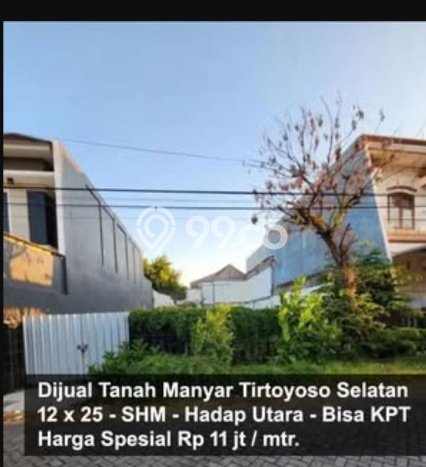Tanah Dijual Lokasi Mulyorejo, Surabaya Luas 300m2 Legalitas Aman Tanah Dijual Lokasi Mulyorejo, Surabaya Luas 300m2 Legalitas Aman
