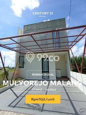 Rumah Modern LB/LT 50m2/66m2 Siap Huni Area Malang Kota, Malang Rumah Modern LB/LT 50m2/66m2 Siap Huni Area Malang Kota, Malang