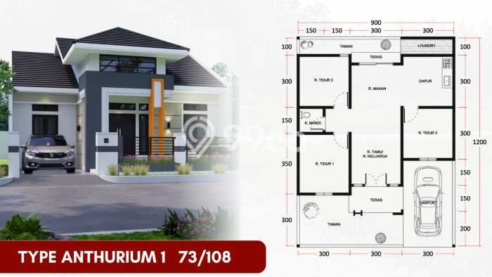 Rumah Budget Terbaik Siap Huni di Wonosari LT 108m2 Rumah Budget Terbaik Siap Huni di Wonosari LT 108m2