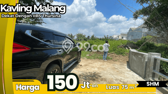 HARGA MENARIK! Tanah di Dau, Luas 75m2m², Lingkungan Asri HARGA MENARIK! Tanah di Dau, Luas 75m2m², Lingkungan Asri