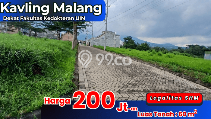 Tanah Area Potensial di Dau, Luas 60m2m², Lingkungan Nyaman, Akses Dau, Malang, Malang Tanah Area Potensial di Dau, Luas 60m2m², Lingkungan Nyaman, Akses Dau, Malang, Malang