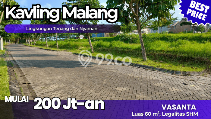 AREA PROSPEKTIF! Tanah di Dau, Luas 60m2m², Akses Fasilitas Umum, Kawasan Berkembang AREA PROSPEKTIF! Tanah di Dau, Luas 60m2m², Akses Fasilitas Umum, Kawasan Berkembang