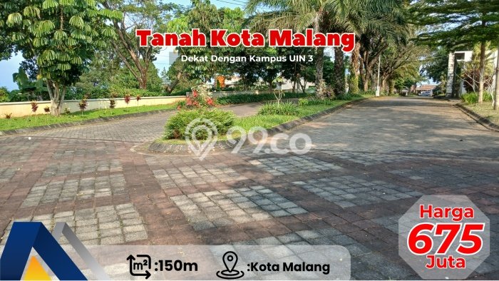 Dijual Tanah di Dau Malang Luas 150m2 SHM Dijual Tanah di Dau Malang Luas 150m2 SHM