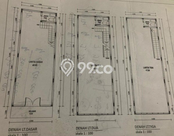 Unit Ruko Dijual di Bekasi LT 54m2 & LB 171m2 Unit Ruko Dijual di Bekasi LT 54m2 & LB 171m2