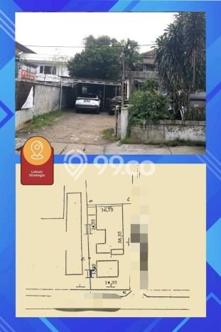 Lahan untuk Dijual di Senen Jakarta Pusat Luas 590m2 Lahan untuk Dijual di Senen Jakarta Pusat Luas 590m2