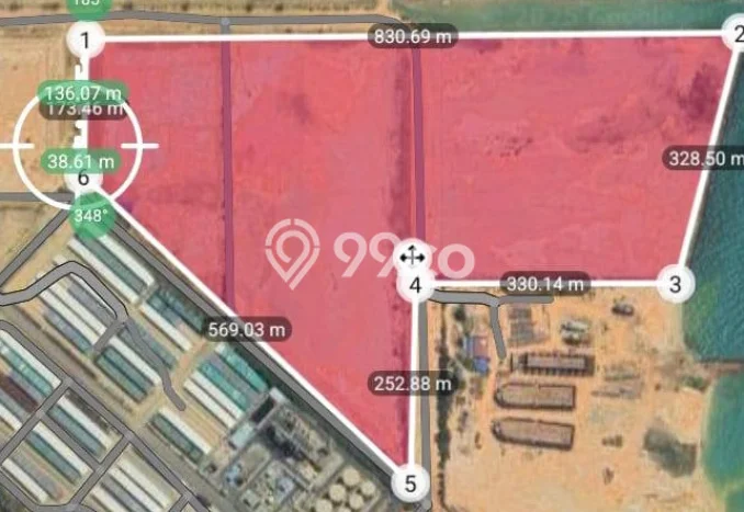 Lahan untuk Dijual Lokasi Nongsa, Batam Luas 250000m2 - Lahan untuk Dijual Lokasi Nongsa, Batam Luas 250000m2 -