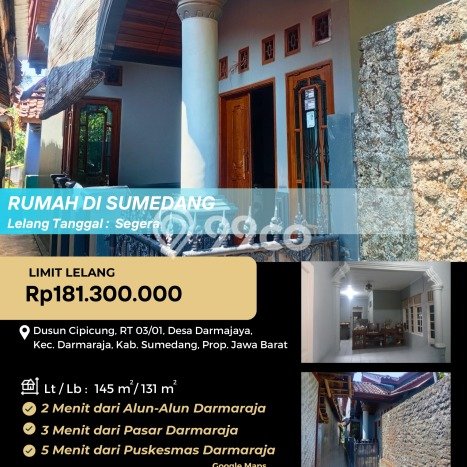 Rumah 1 KT 1 KM di Kawasan Darmaraja, Sumedang Rumah 1 KT 1 KM di Kawasan Darmaraja, Sumedang