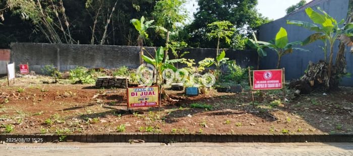 Kavling Tanah Dijual di Cibinong, Bogor, Luas 268m2 Area Strategis Kavling Tanah Dijual di Cibinong, Bogor, Luas 268m2 Area Strategis