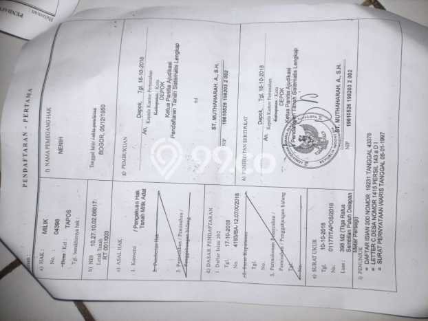 Dijual Rumah Minimalis Bagus Punya 3 KT di Tapos Depok - Dijual Rumah Minimalis Bagus Punya 3 KT di Tapos Depok -
