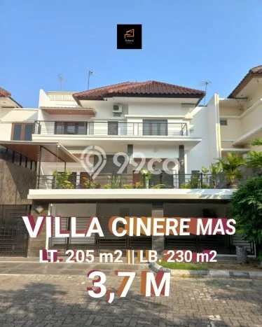 Rumah Elit LB 230m2 Siap Huni Desain Elegan di Cinere, Jakarta Selatan Rumah Elit LB 230m2 Siap Huni Desain Elegan di Cinere, Jakarta Selatan
