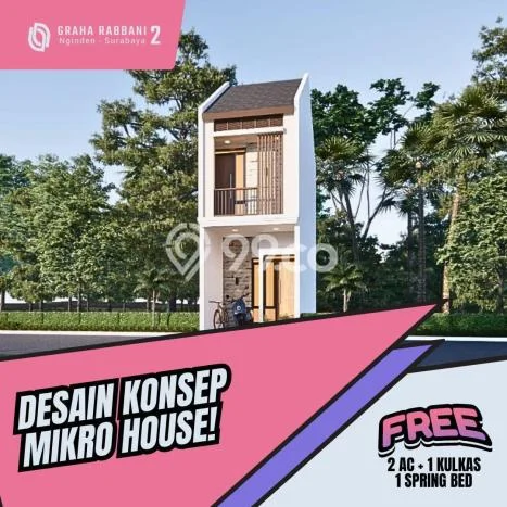 Rumah Minimalis 2 KT LT 23m2 di Nginden Rumah Minimalis 2 KT LT 23m2 di Nginden