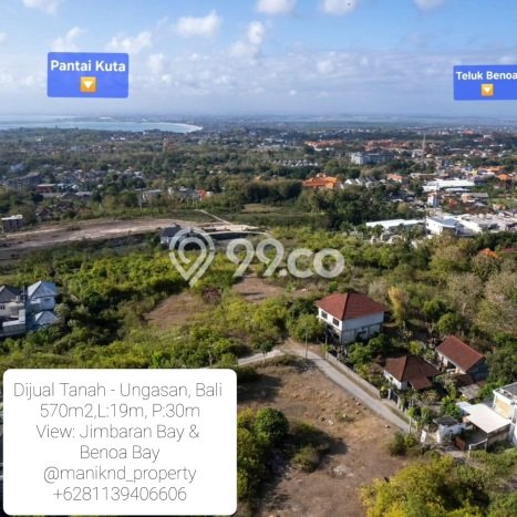 LOKASI PREMIUM! Tanah Kawasan Ungasan, Luas 570m2m², Akses Strategis LOKASI PREMIUM! Tanah Kawasan Ungasan, Luas 570m2m², Akses Strategis