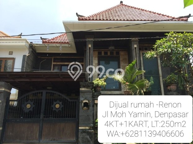 Rumah Elit LB 250m2 Siap Huni Desain Elegan di Renon, Denpasar Rumah Elit LB 250m2 Siap Huni Desain Elegan di Renon, Denpasar