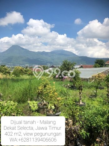 Tanah Kosong Dijual di Batu dengan Area 402m2 Tanah Kosong Dijual di Batu dengan Area 402m2